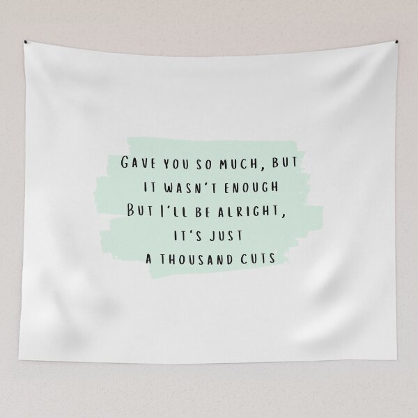 Item preview, Death by a thousand cuts Taylor Swift Lover Album lyrics designed and sold by bombalurina.