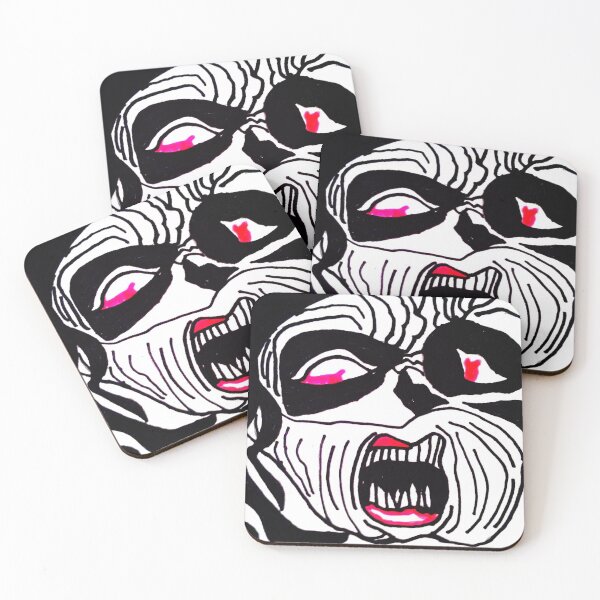 Item preview, ANGRY HALLOWEEN CLOWN designed and sold by JoAnnHayden.