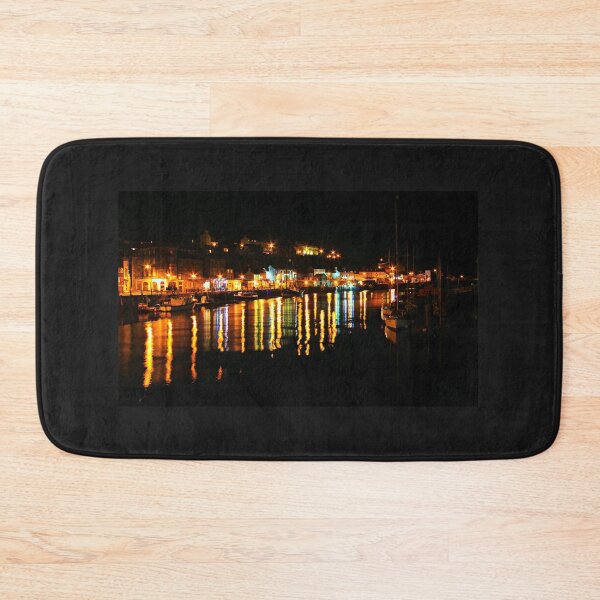 Item preview, Whitby Harbour by night designed and sold by Sunset Photography by Andy Cooper.