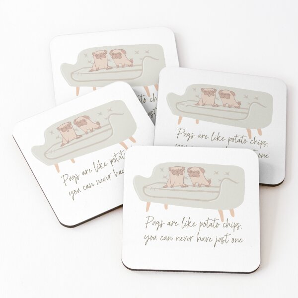 Item preview, Pugs Are Like Potato Chips, You Can Never Have Just One designed and sold by gsproductsgs.