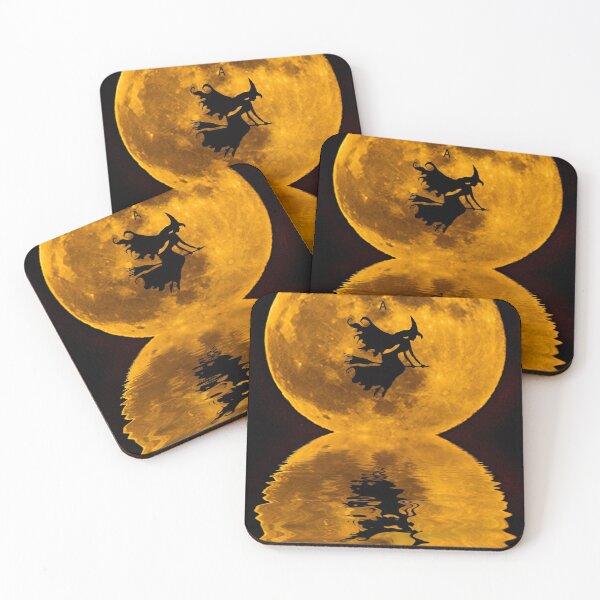 Item preview, "Carried Away By A Moonlight Shadow"  Happy Halloween! designed and sold by Sandra Cockayne.
