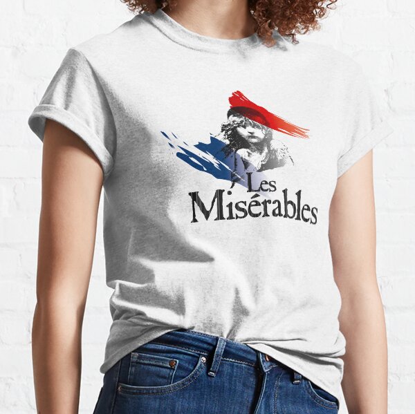 Les Miserables logo girl Classic T-Shirt