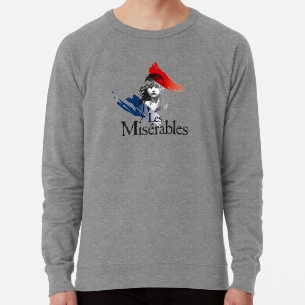 Les Miserables logo girl Lightweight Sweatshirt