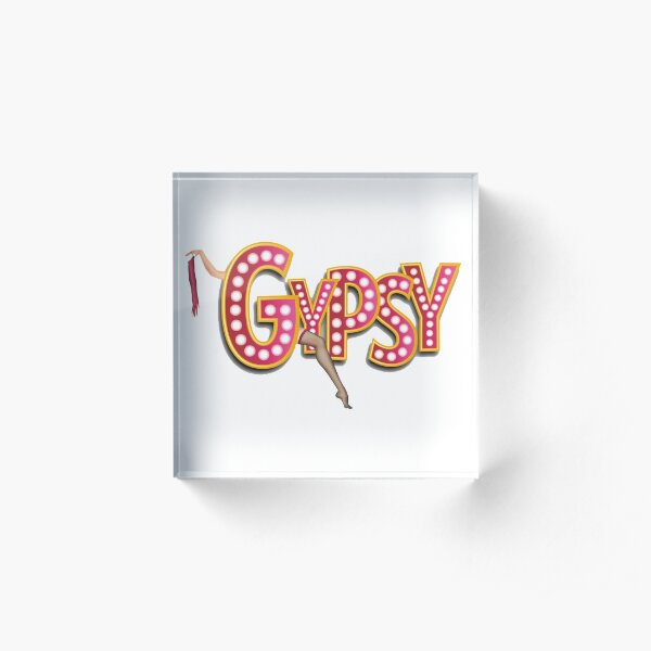 Gipsy logo Acrylic Block