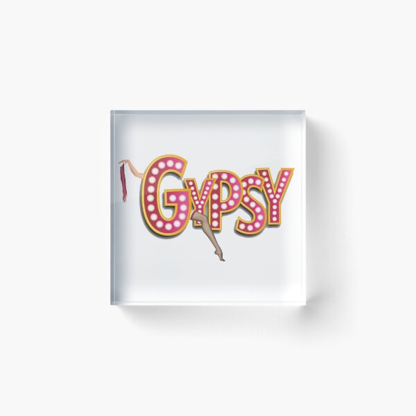 Gipsy logo Acrylic Block