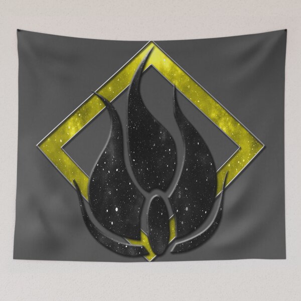 Aperçu de l'œuvre RWBY - Emblème de Blake Belladonna (design avec bordure) créée et vendue par Kamurata.