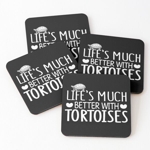 Item preview, Life's much better with tortoises cute funny T-shirt Mens Womens Childrens Unisex Gift Present Turtle  designed and sold by Talia  Jones.