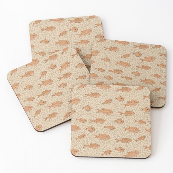 Item preview, Cornucopia - Gold fish on coral designed and sold by crumpsticks.