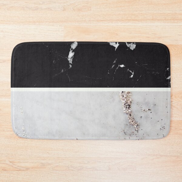 Item preview, Black Marble White Marble #1 (Photo of Glitter Only - Not Reflective) designed and sold by Anita's & Bella's Art.