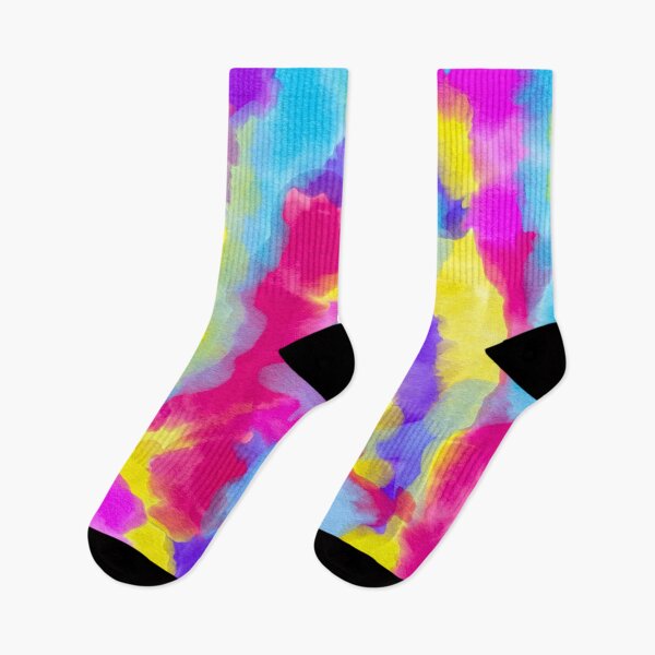 Item preview, Artsy Modern Neon Colorful Rainbow Watercolor  designed and sold by Blkstrawberry.