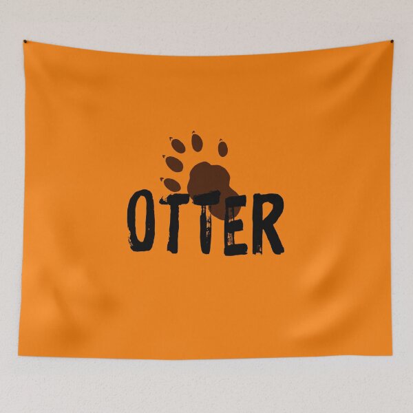Item preview, Otter (Paw Print) designed and sold by Jason Lloyd Art.