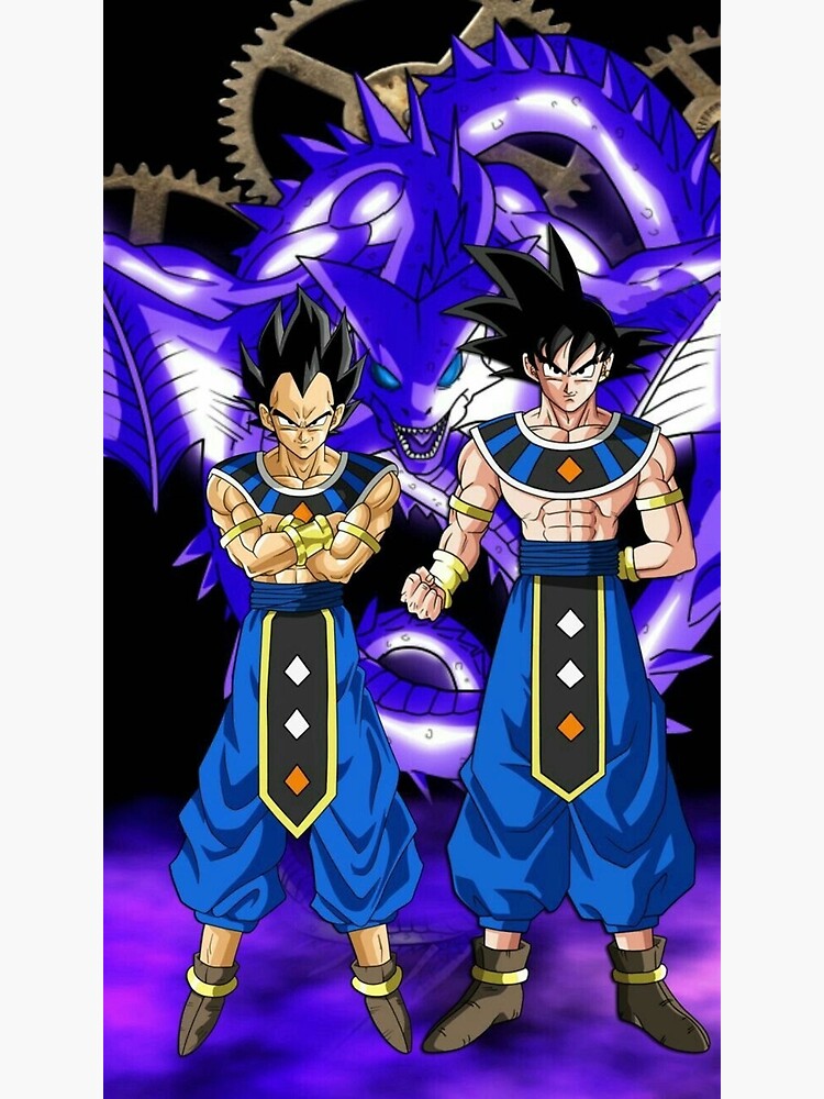 goku-and-vegeta-as-gods-of-destruction-poster-for-sale-by-caspern