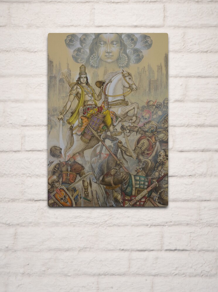 Kalki Avatar Painting | Dasavataram Series: 10 – Meghnaunni.com
