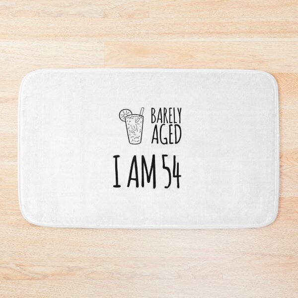 Item preview, Barely Aged I am 54 Birthday Gift For Cocktail Lover Men and Women designed and sold by hcetinuk.