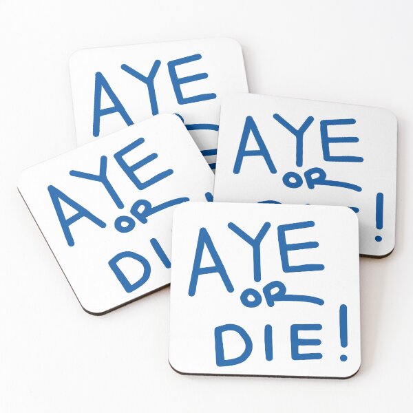 Item preview, Aye or die designed and sold by GuitarManArts.