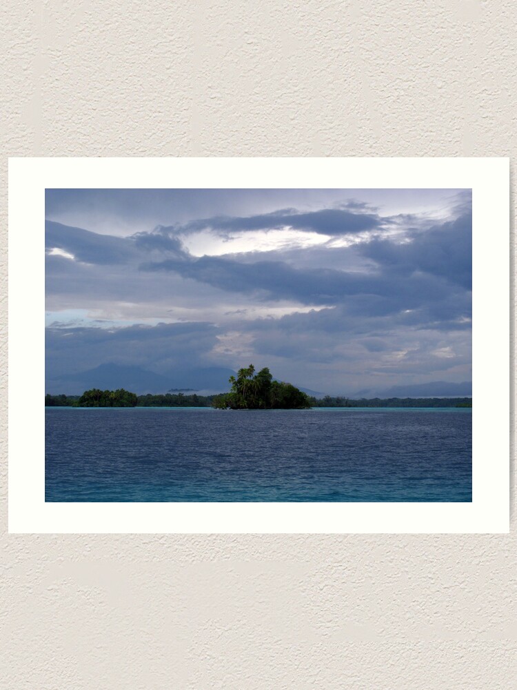 Alternate view of Paradise at Vona Vona Lagoon Art Print