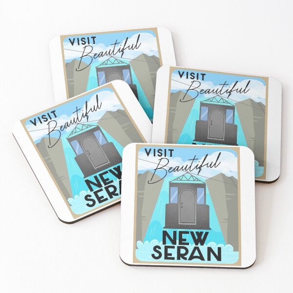 Item preview, New Seran Travel Poster designed and sold by ModernMerida.