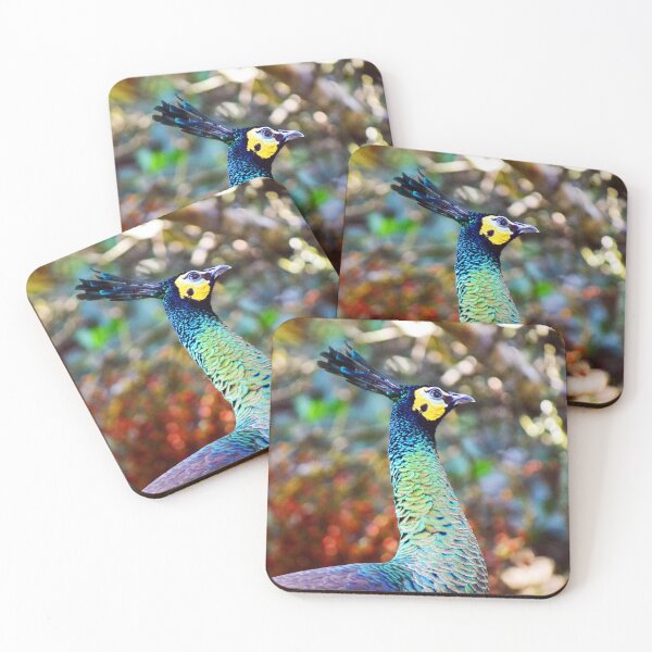 Item preview, Graceful Green Peacock designed and sold by Adrienne Michaud.
