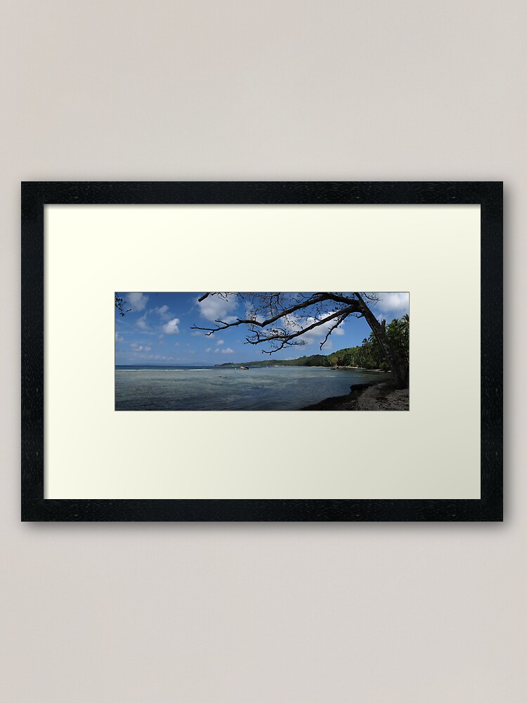 Alternate view of The View at Titiana Point. Framed Art Print