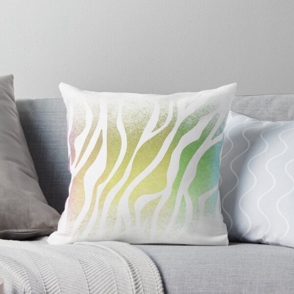 Item preview, Distressed Zebra Rainbow Print designed and sold by MoCatDesigns.