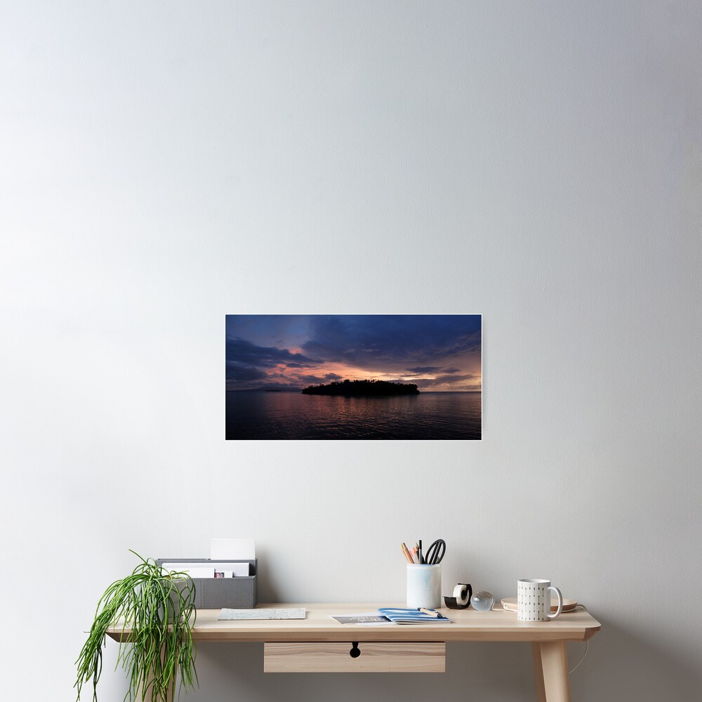 Vona Vona Sunset I Poster