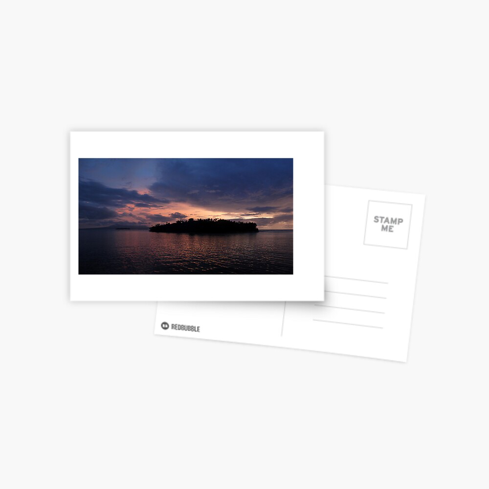 Vona Vona Sunset I Postcard