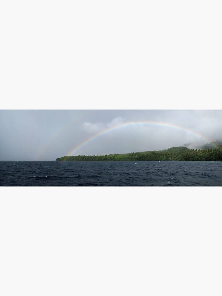 Rainbows at Tetepare by neoniphon