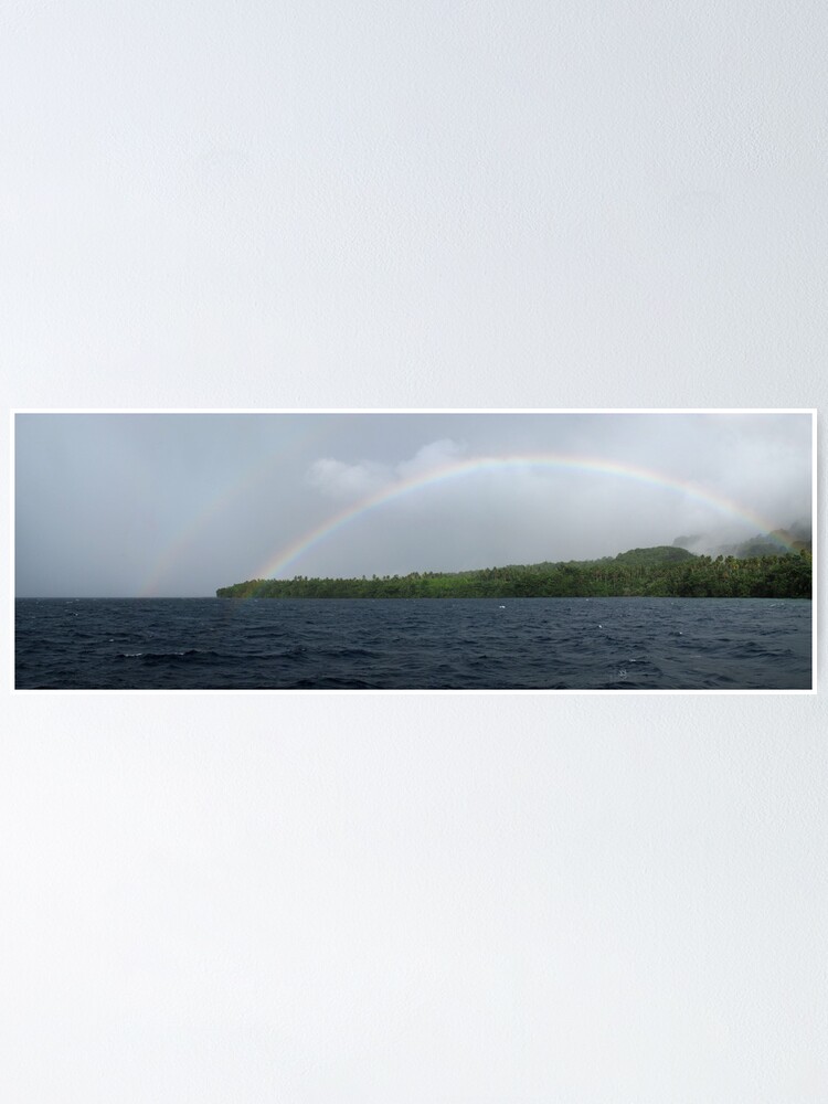 Alternate view of Rainbows at Tetepare Poster
