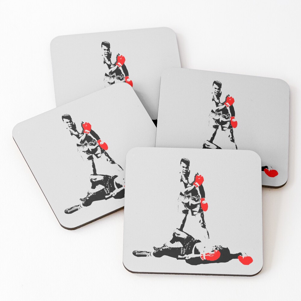 Muhammad Ali Coasters (Set of 4)