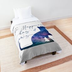 The happiness has 4 paws Comforter