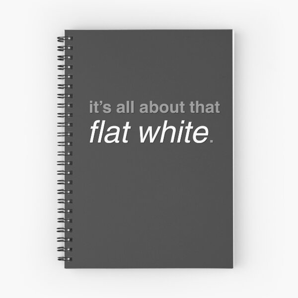 Item preview, It's all about that flat white. designed and sold by sandywoo.