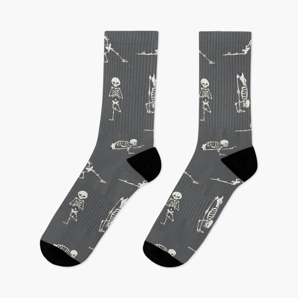Item preview,  Skeleton Yoga Gray designed and sold by Huebucket.