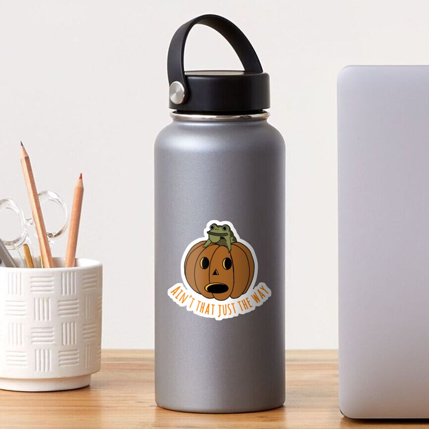 Jason Thunderburker und ein Potfield-Kürbis mit "Ist das nicht der richtige Weg" unter ihnen. Sehr gute Jungs. Sticker