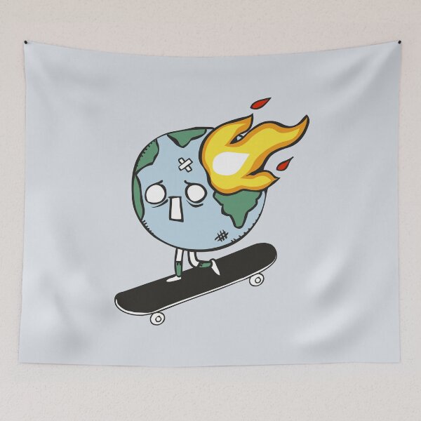 Artikelvorschau,  Welt Skateboarding entworfen und verkauft von Huebucket.