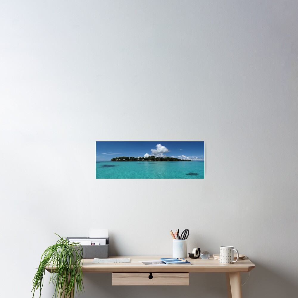 Midday at Nusatupe Island Poster