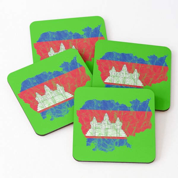 Item preview, Cambodia Silhouette Flag designed and sold by crizzinho.