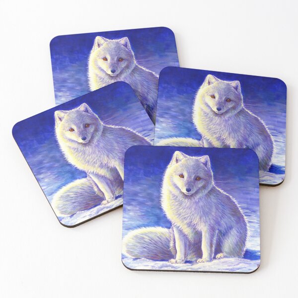 Item preview, Peaceful Winter Arctic Fox designed and sold by Rebecca Wang.
