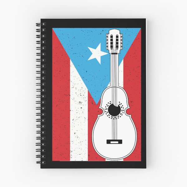 Item preview, Cuatro De Puerto Rico Puerto Rican Flag Guitar designed and sold by inkedtee.