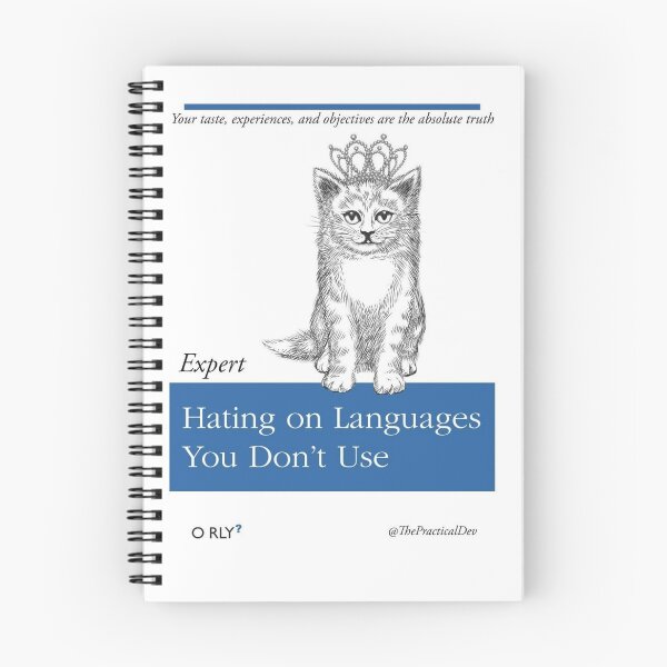 Item preview, Hating on Languages You Don't Use designed and sold by scotter1995.