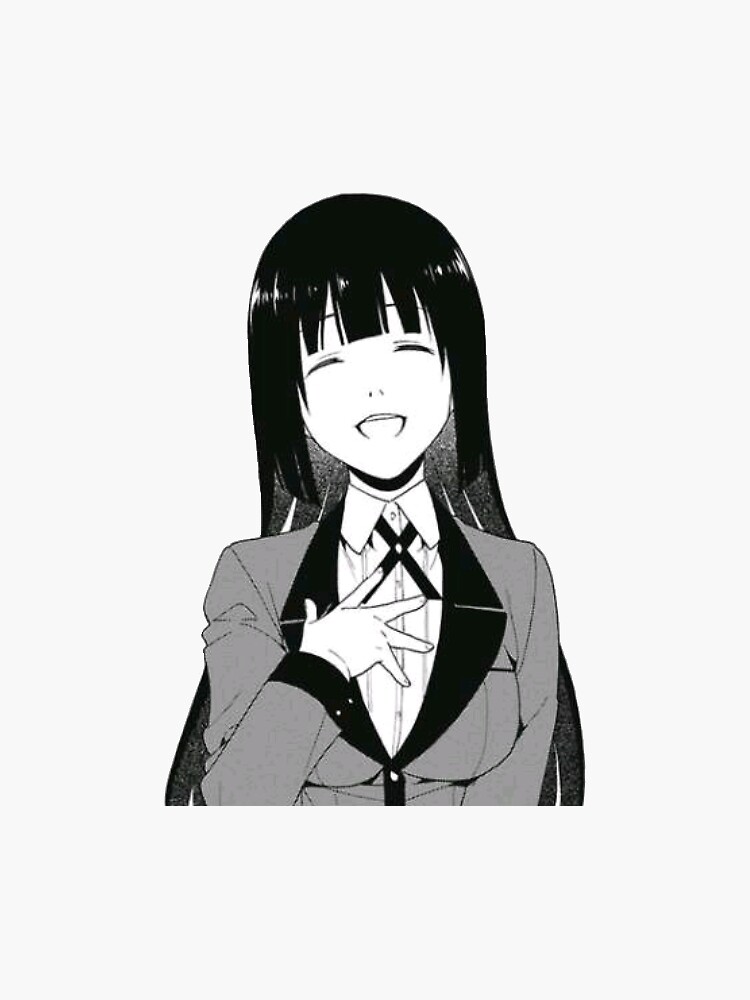 "Jabami Yumeko (Manga)" Sticker by thexaviroo | Redbubble