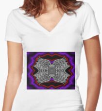 Integrated... Fitted V-Neck T-Shirt