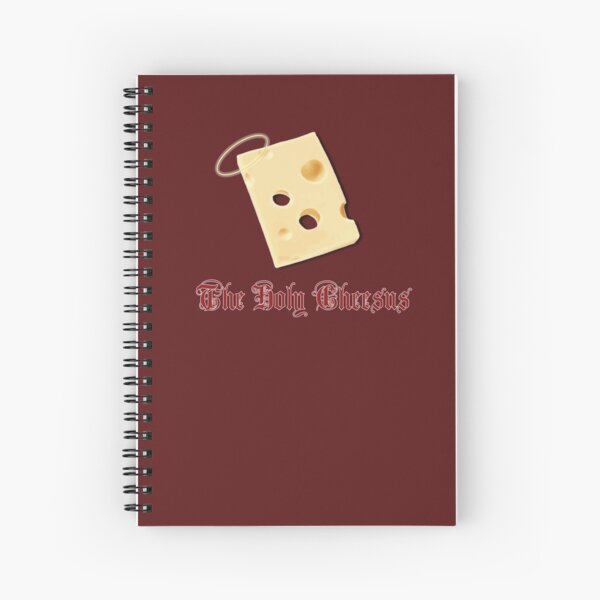 The Holy Cheesus Spiral Notebook