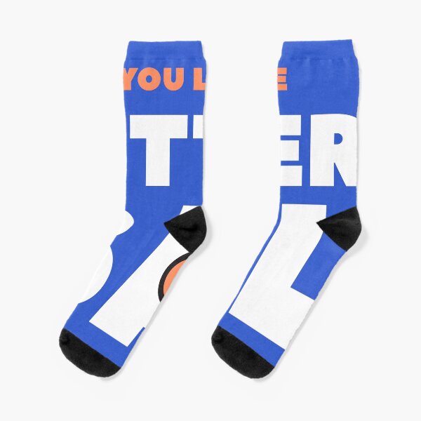 Lovely Dutch card (You little bitterbal) Socks