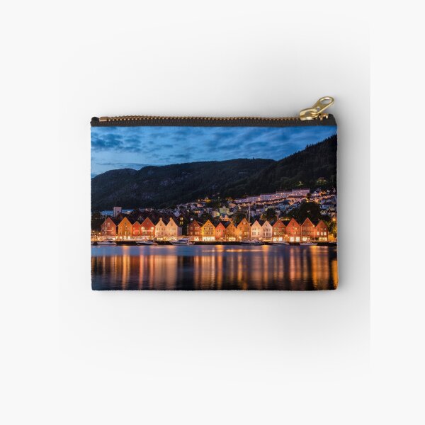 Item preview, Night Falls On Bryggen designed and sold by Kristin Repsher.