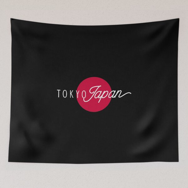 Item preview, Tokyo Japan Red Flag Classic Keepsake Souvenir Gift designed and sold by ripsydesigns.