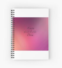 Cuaderno de espiral Carpe Diem