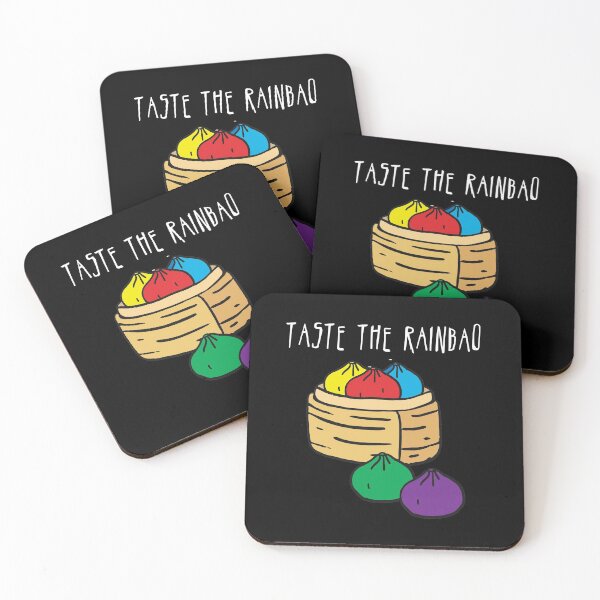 Item preview, Taste the Rainbao funny design designed and sold by Monkey Style Studios.