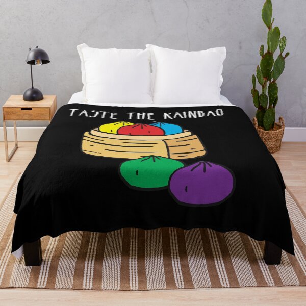 Item preview, Taste the Rainbao funny design designed and sold by Monkey Style Studios.