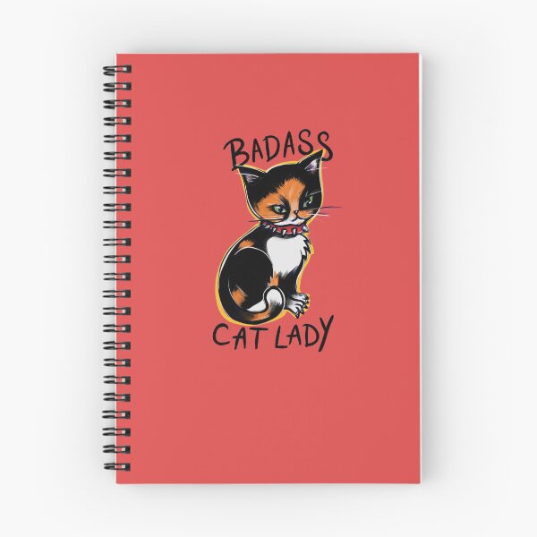 Item preview, Badass cat lady designed and sold by FrictionMaxxing.