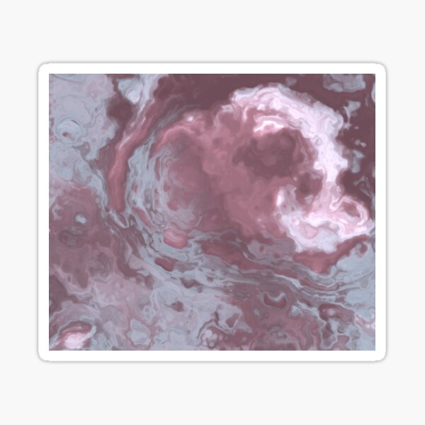 Contemporary Fluid Sticker